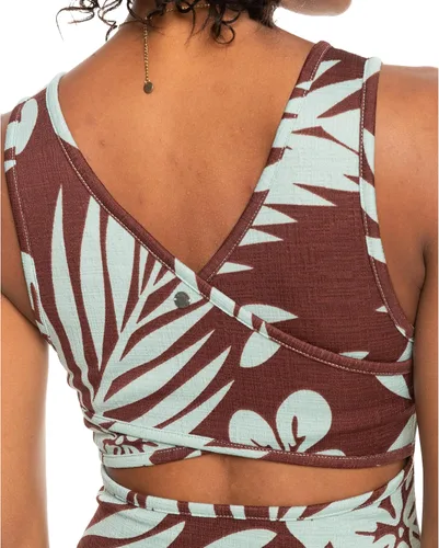 Miniatura 4 de Roxy Vestido midi con tiras Good Keepsake para mujer