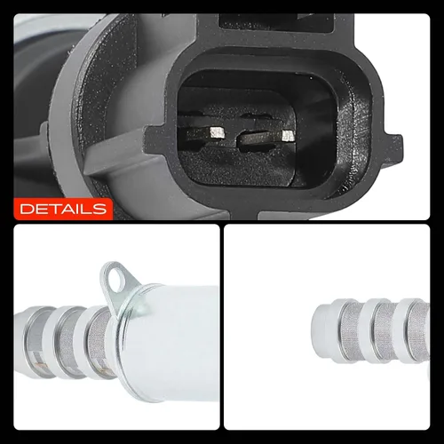 Miniatura 9 de A-Premium 2 piezas Solenoide de control de sincronización de válvula variable (VVT) y sincronización variable del árbol de levas (VCT) para motores