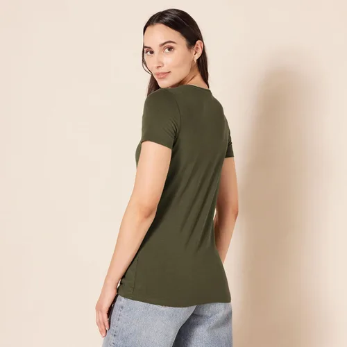 Miniatura 356 de Amazon Essentials Women's Regular-Fit Short-Sleeve Crewneck T-Shirt