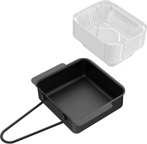 Nexgrill Grill Bandeja de goteo y taza de recogedor de grasa para modelos 720-0830H, D/EH, 720-0882A, 720-0888/N, bandeja de goteo con 15 forros de