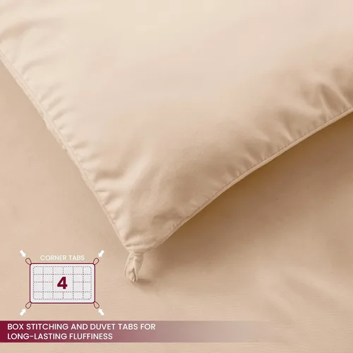 Miniatura 6 de LUX Décor - Edredón Queen de 88 x 88 pulgadas, relleno de edredón alternativo ultrasuave con pestañas de esquina y costuras de caja, ropa de cama