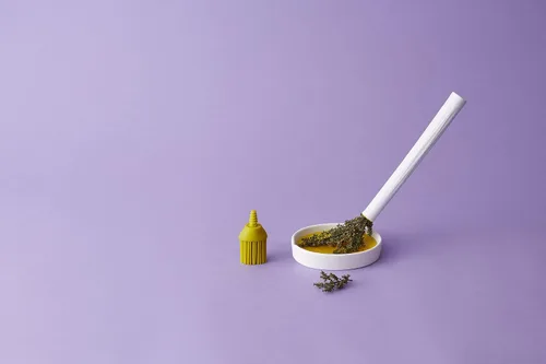 Miniatura 3 de HerbWand - Cepillo para untar con bandeja de cerámica