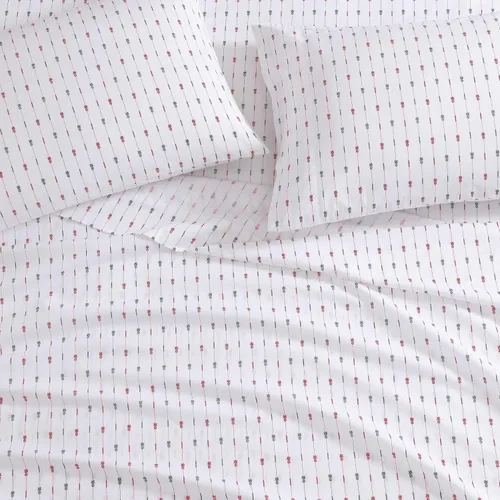 Miniatura 78 de Tommy Bahama - Juego de sábanas tamaño King, ropa de cama de percal 100% algodón con una sensación crujiente y fresca, sábanas con sábana bajera