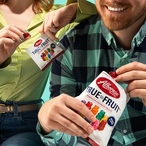 Miniatura 3 de Albanese World's Best True to Fruit™ - Gomitas de frutas favoritas estadounidenses, bolsa de caramelo de 0.75 onzas (paquete de 200)