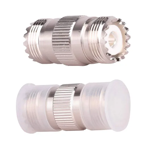 Miniatura 5 de XRDS -RF UHF PL-259 a SO239 - Conector adaptador hembra (2 unidades NO para televisores)