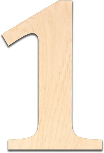 Miniatura 44 de Ampersand - Letras de madera de 6 pulgadas de alto, abedul báltico de 1/4 de pulgada de grosor, decoración de bricolaje pintable, letreros