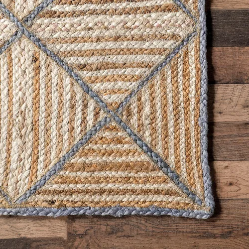 Miniatura 4 de Rugs USA Alfombra de área duradera para dormitorio, sala de estar, comedor, guarida, suave y texturizada, resistente a las manchas, fácil de Marrón