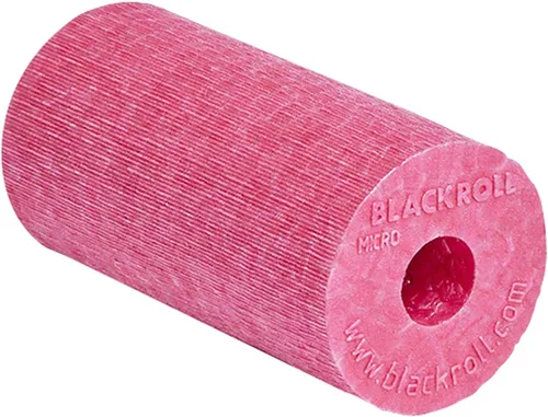 BLACKROLL - Rodillo de microespuma, pequeña herramienta de masaje de tejido profundo para pies, manos y brazos, uso para viajes, ejercicio y Rosado