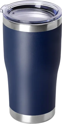 Miniatura 21 de DOMICARE vaso de doble pared con aislamiento al vacío, 20 onzas, con tapa, vaso de viaje de acero inoxidable, vaso de café con recubrimiento