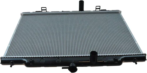 Miniatura 214 de TRQ Radiador de 1 fila de núcleo de aluminio de 26.5 pulgadas de ancho de núcleo compatible con Chevrolet Captiva Sport 2012-2015 Saturn Vue