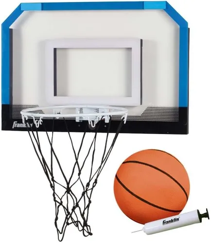 Miniatura 9 de Franklin Sports Mini Aros de Baloncesto - Mini Aro Interior Sobre la Puerta + Juegos de Baloncesto - Accesorio Perfecto para Dormitorio + Oficina