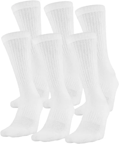Miniatura 2 de Under Armour Calcetines de entrenamiento de algodón para adultos, multipares
