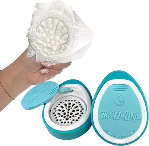 En lugar de toallitas desechables, añade una textura increíble a cualquier papel higiénico en cualquier lugar, limpia mejor, se desecha de forma