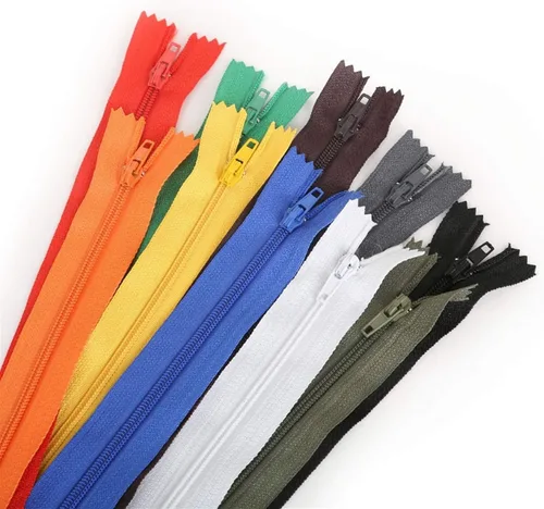 Miniatura 2 de Cierre de tela, 10 unidades de 7.9 in de longitud, cremalleras de bobina de nailon a medida para coser ropa, decoración artesanal, accesorios