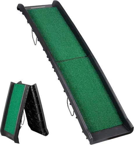 Rampas plegables para perros para cama, escalera portátil de longitud para mascotas, escalera para automóvil, camión, superficie antideslizante,