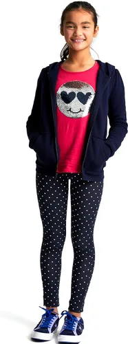 Miniatura 4 de French Toast Sudadera con capucha y cremallera frontal para niña