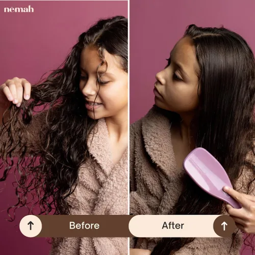 Miniatura 5 de Nemah Acondicionador desenredante para niños, espray desenredante para niños, espray desenredante para el cabello para enredos y encrespamiento