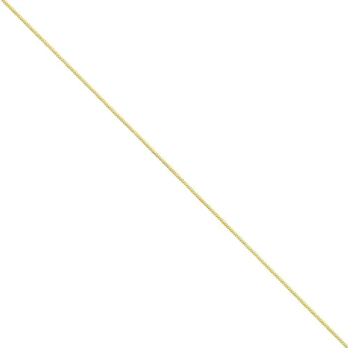 Miniatura 5 de IceCarats Pulsera de cadena Franco de oro amarillo de 14 quilates de 0.039 in