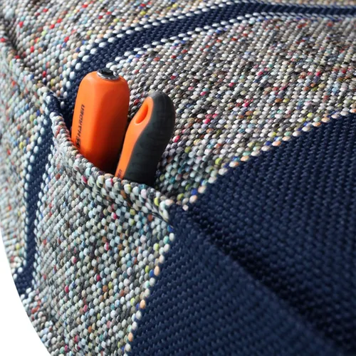 Miniatura 2 de Leader Accessories - Funda para asiento de coche, manta para sillín azul, universal para asientos de banco de camionetas de tamaño completo Manta
