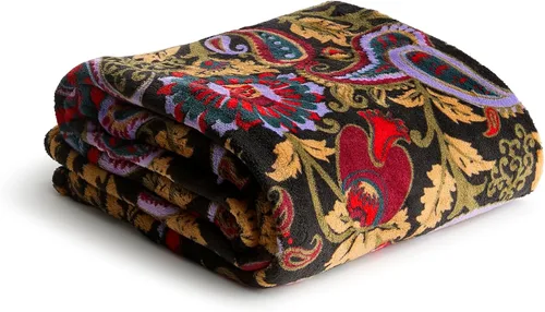 Miniatura 55 de Vera Bradley Manta de felpa de forro polar Botánico Paisley Rosa