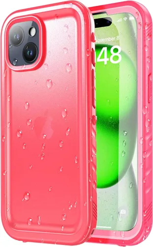 Miniatura 48 de SPORTLINK Funda para iPhone 15 Pro Max, IP68 resistente al agua, protección militar, cuerpo completo, resistente, a prueba de golpes, sellado 360, a