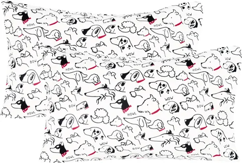 Miniatura 8 de Scientific Sleep Animales León, Tigre, Lemur, Camaleón, Elefante, Koala, Tucán Panda, 2 piezas, dibujos animados, fundas de almohada para niños