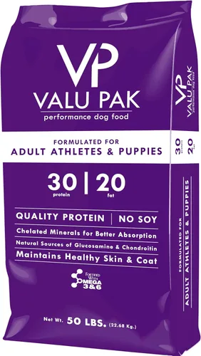 Miniatura 4 de Valu-Pak Comida para perros 30-20 Bolsa morada 50 libras