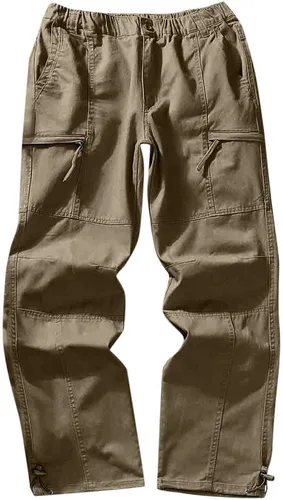 Miniatura 3 de Men's Outdoor Hiking Pants Tactical Cargo Pants Lightweight and Thick Fleece Cargo Climbing Camping Ski Trousers