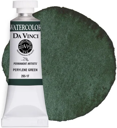 Miniatura 31 de DA VINCI PAINTS Pintura de acuarela para artista profesional, Gamboge (tono), 0.5 fl oz