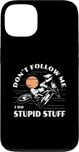 Miniatura 7 de Funda para iPhone 12 Mini Dirtbike Motocross Don't Follow Me Stupid Stuff Dirt Bike
