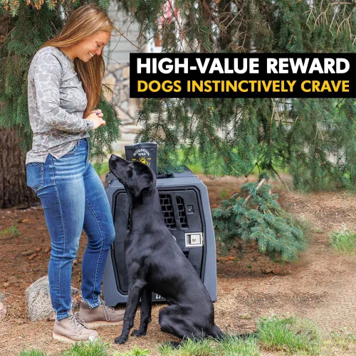 Miniatura 9 de MOUNTAIN WILD Golosinas de entrenamiento de carne de venado para perros, premio de alto valor con proteína de carne de alce y ciervo, totalmente