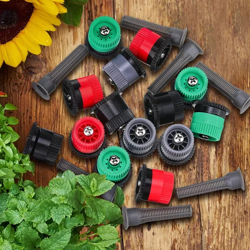 Miniatura 6 de Patelai 32 boquillas de arco variable de repuesto compatibles con Hunter, boquilla de pulverización ajustable de 360° para riego de césped de jardín