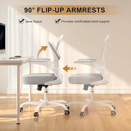 Miniatura 3 de Synorla Silla de oficina, sillas de escritorio ergonómicas de 330 libras de capacidad, silla de computadora de malla con respaldo alto