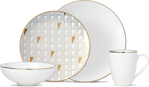Miniatura 7 de Lenox Cuenco blanco Trianna, 0.90 libras