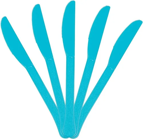 Miniatura 15 de JAM Paper Premium Utensils Party Pack - Cuchillos de plástico - Fucsia rosa intenso - 48 cuchillos desechables/paquete