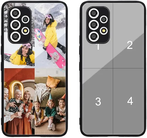 Miniatura 489 de Funda de teléfono personalizada para Samsung Galaxy S22+ / S22 Plus 5G, funda de TPU suave de vidrio templado antiarañazos personalizada con foto