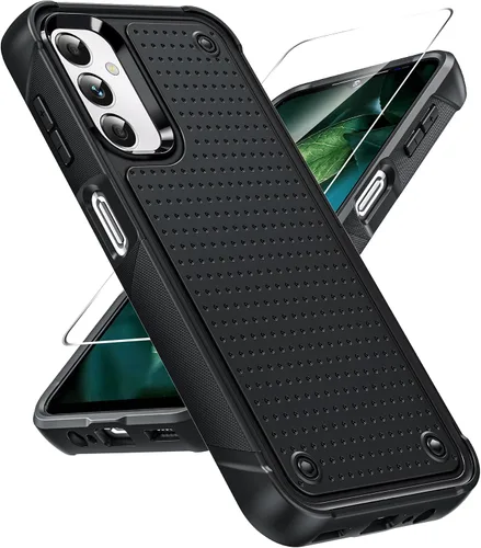 Miniatura 68 de LeYi Funda para Galaxy S21 FE-5G: Funda Samsung S21 FE con protector de pantalla, doble capa protectora de policarbonato duro y TPU suave Android