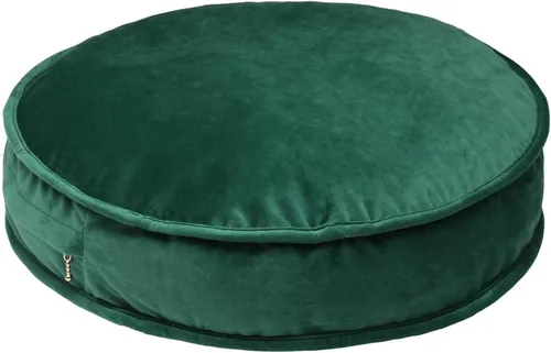Miniatura 11 de Funda de Almohada de Suelo Redonda de Terciopelo Funda de Asiento Puf de Yoga Meditación Cojín de Felpa Decoración de Sala de Lectura Solo Funda