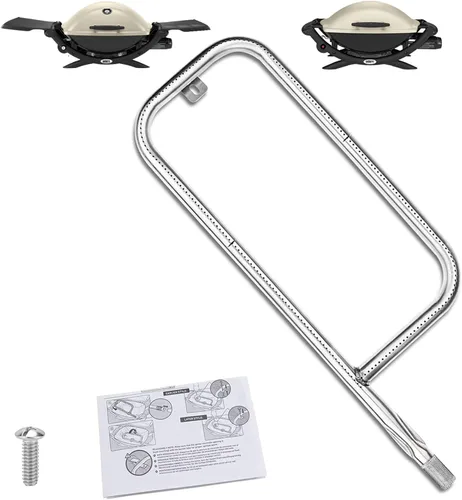 Utheer Tubo de quemador 41862 para parrillas de gas Weber Q200, Q220, Q2000, Q2200, 20.5 pulgadas, acero inoxidable 304 Weber Q2200, repuesto para