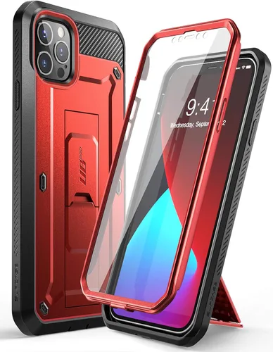 Miniatura 3 de SUPCASE Unicorn Beetle Pro Series - Funda para iPhone 12 Pro Max (versión 2020) de 6.7 pulgadas, protector de pantalla integrado de cuerpo completo