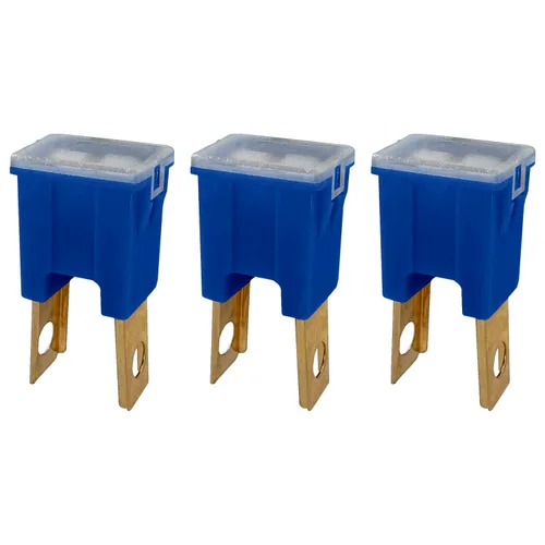Miniatura 13 de A.A Terminal Macho Recto de 30 Amperios Fusible de Reemplazo para PAL Auto Link, Cartucho de Fusible FLM - Automotriz para Coche, Camión, Audio RV