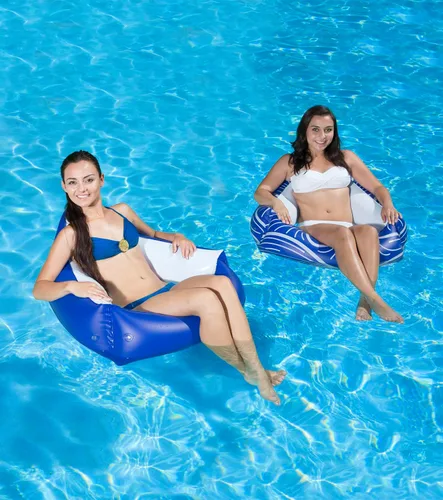 Miniatura 4 de Poolmaster Catalina - Flotador de piscina para silla de agua, paquete de 2