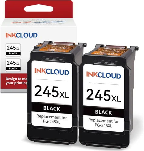 Cartucho de tinta negro 245XL de repuesto para Canon 245XL PG-245XL 245 243 243XL para Canon PIXMA MX492 MX490 TR4520 TR4500 MG2522 TR4522 TR4500
