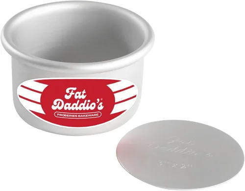 Miniatura 16 de Molde para tarta redondo de aluminio anodizado Fat Daddio con base extraíble
