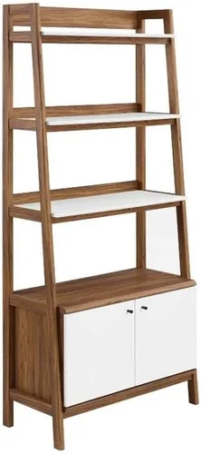 Miniatura 9 de Modway Vitrina de estantería de 33" en roble