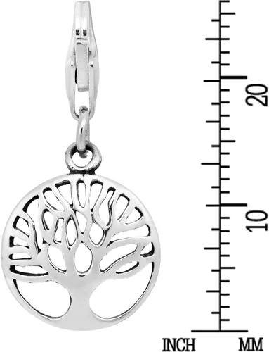 Miniatura 4 de AeraVida - Colgante de plata de ley 925, diseño de árbol de la vida