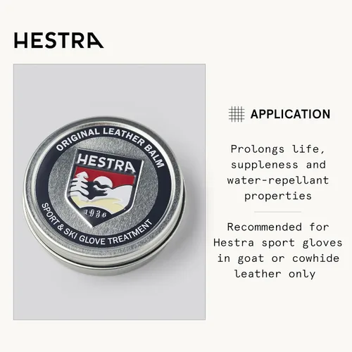 Miniatura 2 de Hestra Bálsamo de cuero: fórmula natural para guantes de esquí, snowboard y deportes, blanco, talla única