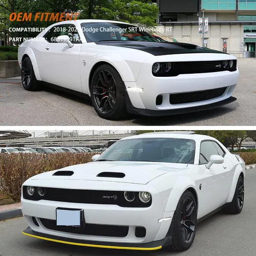 Miniatura 7 de ADIIL Luces de posición laterales LED de repuesto para Dodge Challenger SRT Widebody RT ámbar LED guardabarros delanteros OEM Fit Sidemarker Kit