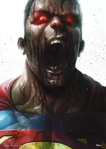 Miniatura 10 de MIGHTYPRINT DC Comics – Joker – DCeased Zombie Attack – Arte de pared duradero de 17 x 24 pulgadas – NO hecho de papel – Coleccionable con licencia