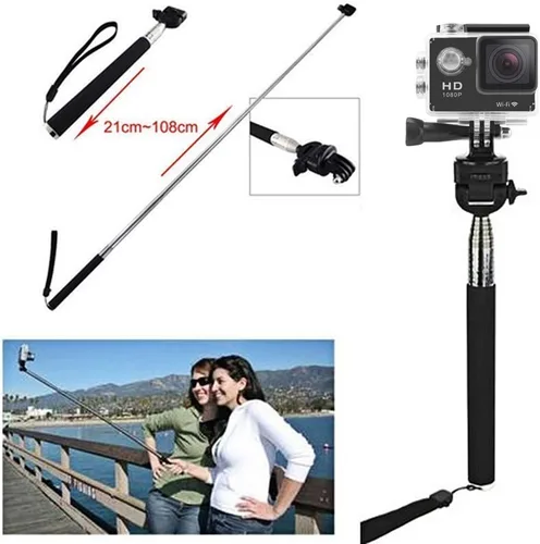 Miniatura 4 de Accesorios universales para cámara de acción, soporte para la cabeza, palo para selfie, agarre de mano flotante compatible con Dragon Touch/AKASO